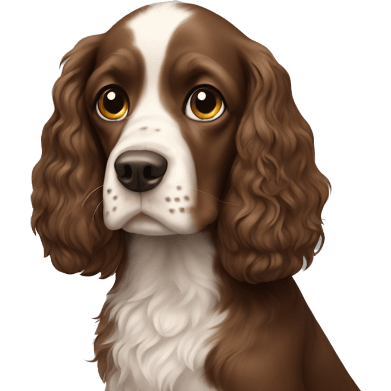 spaniel boy  emoji