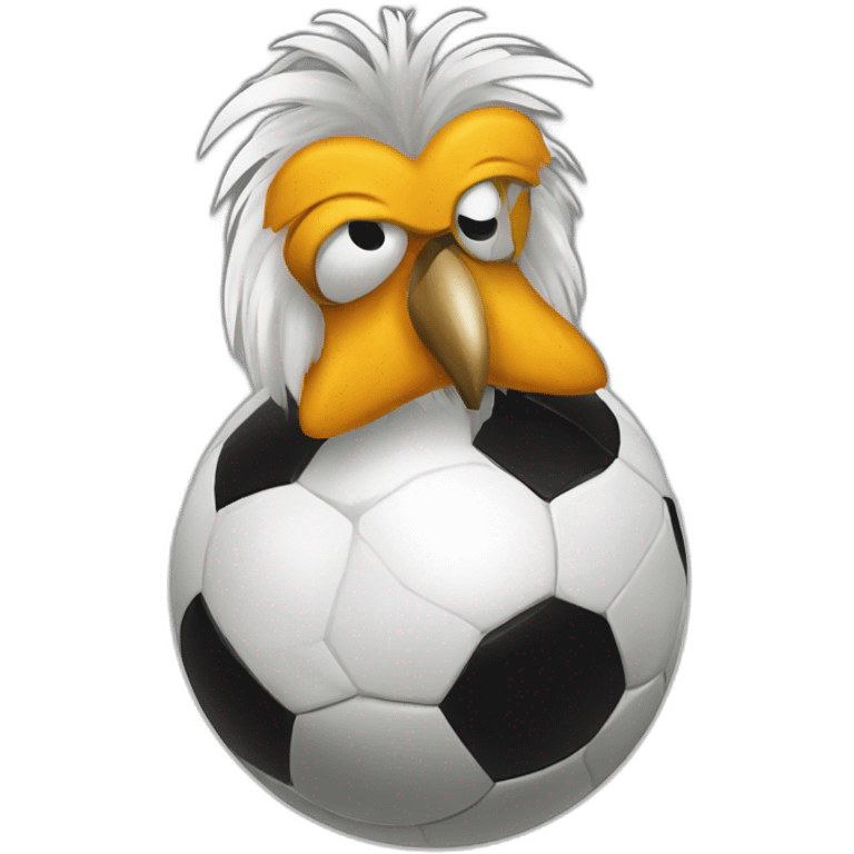 footix mascot from the French football world cup in 1998 emoji