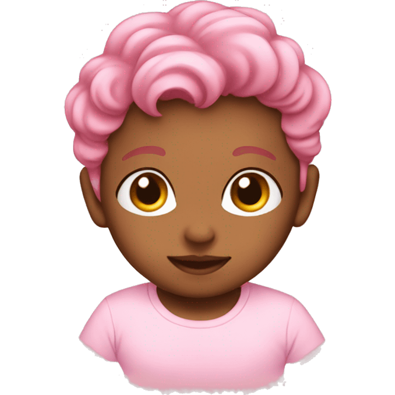 Baby pink emoji emoji