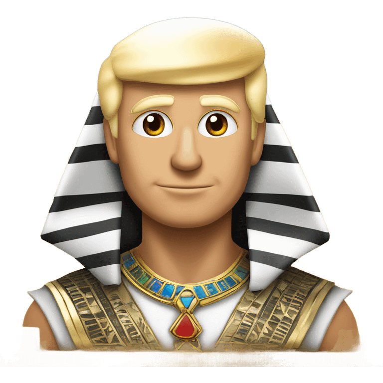 Trump in Egypt  emoji