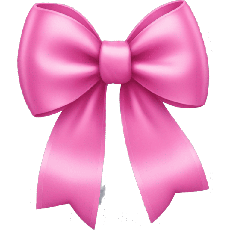 Pink bow emoji