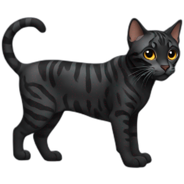 black bengal emoji