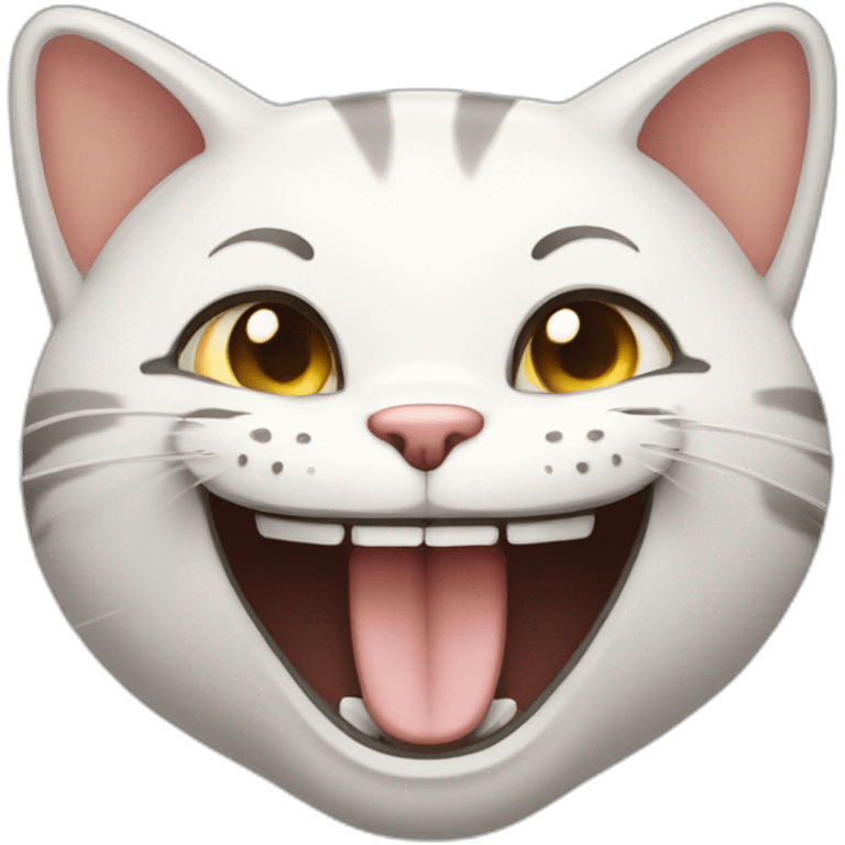 Cat smile emoji