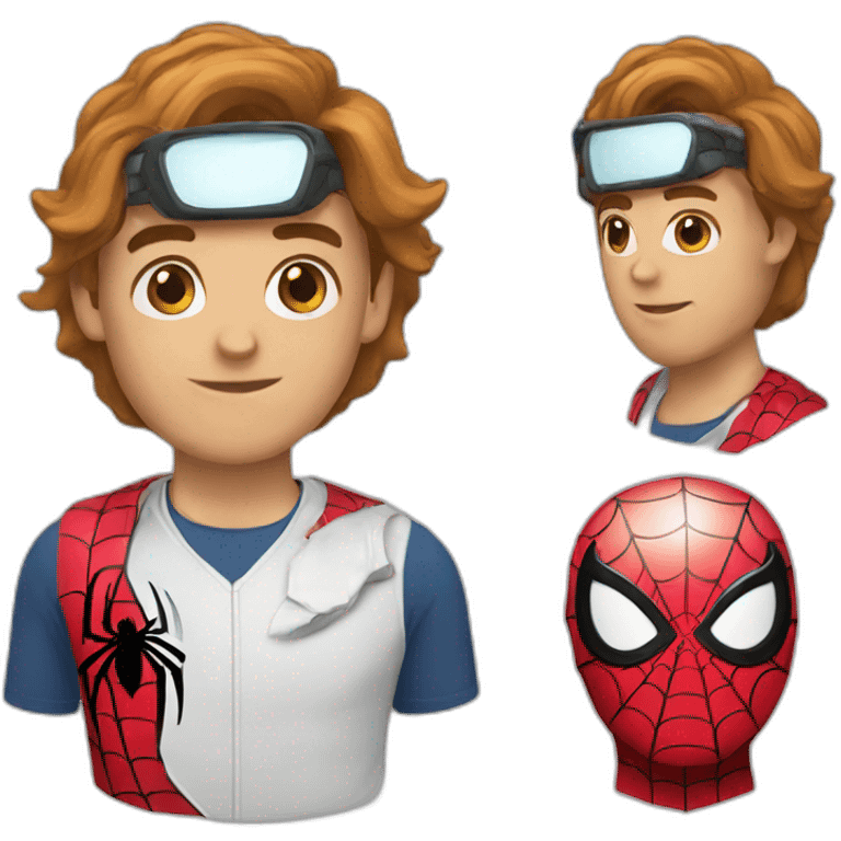 Spiderman web dev emoji