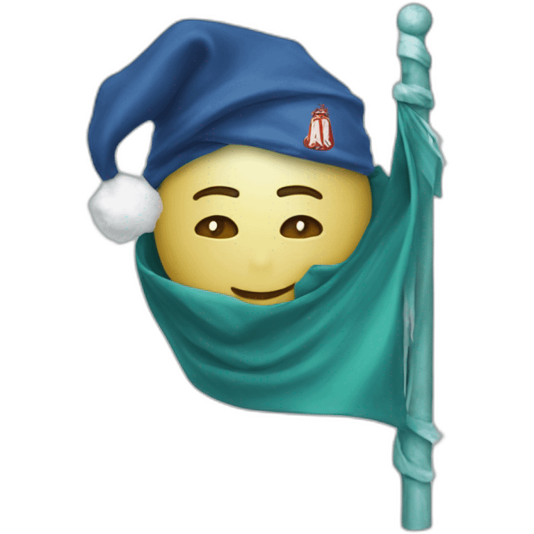 Freeze Corlone avec un drapeau de l'irande emoji