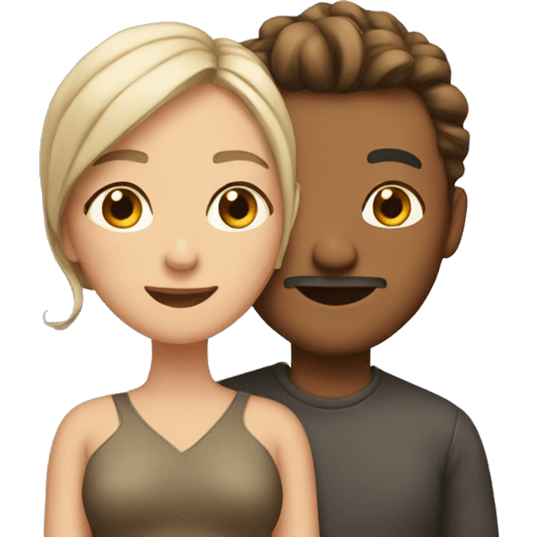 Couple in love emoji