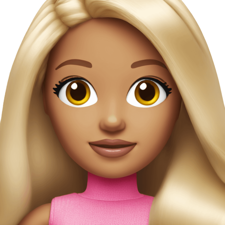 Barbie doll emoji