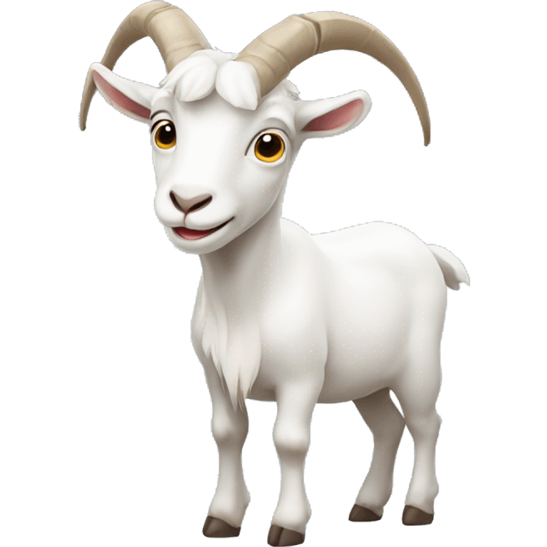 White goat emoji