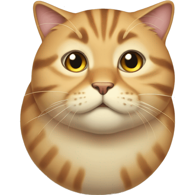 Fat cat emoji