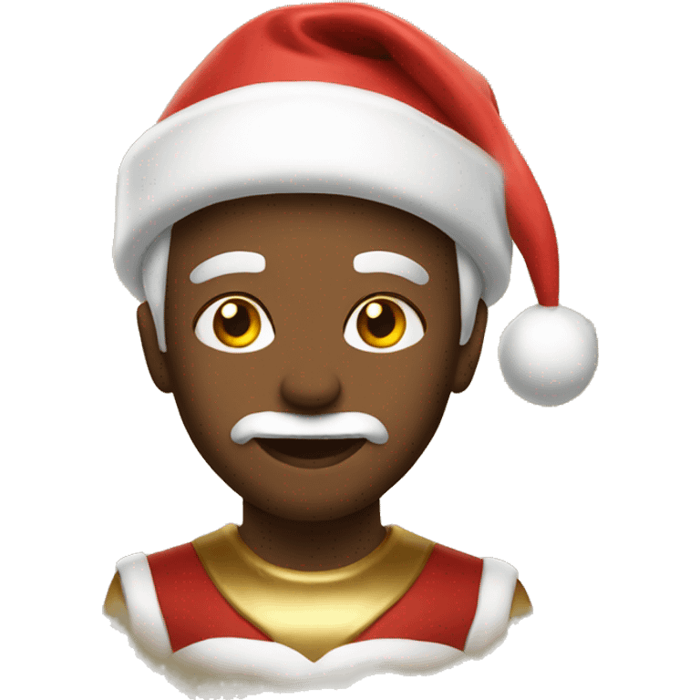 Gold Christmas  emoji