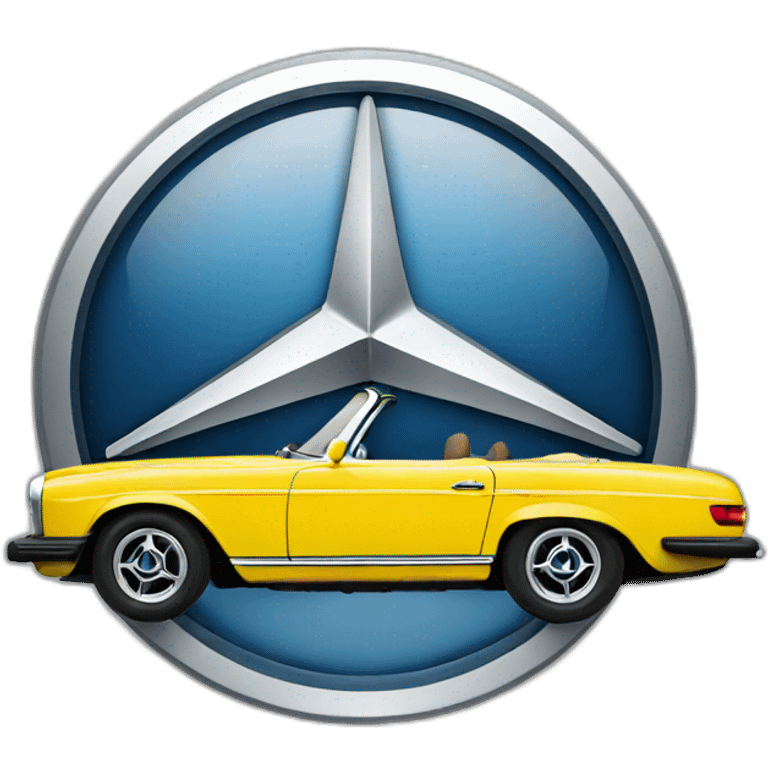 Mercedes logo emoji