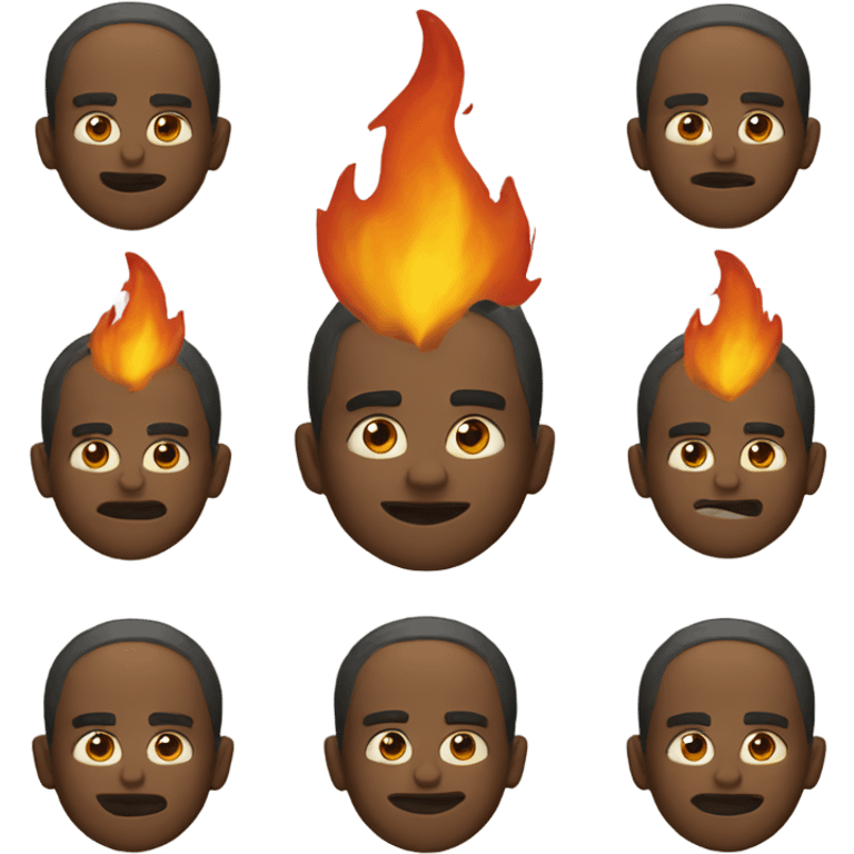 A blaze emoji