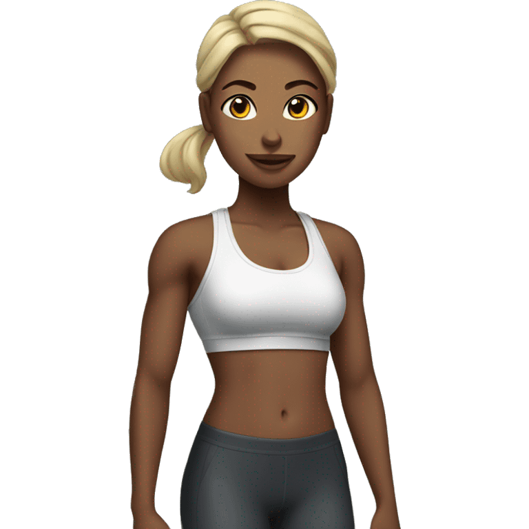 gym girl emoji