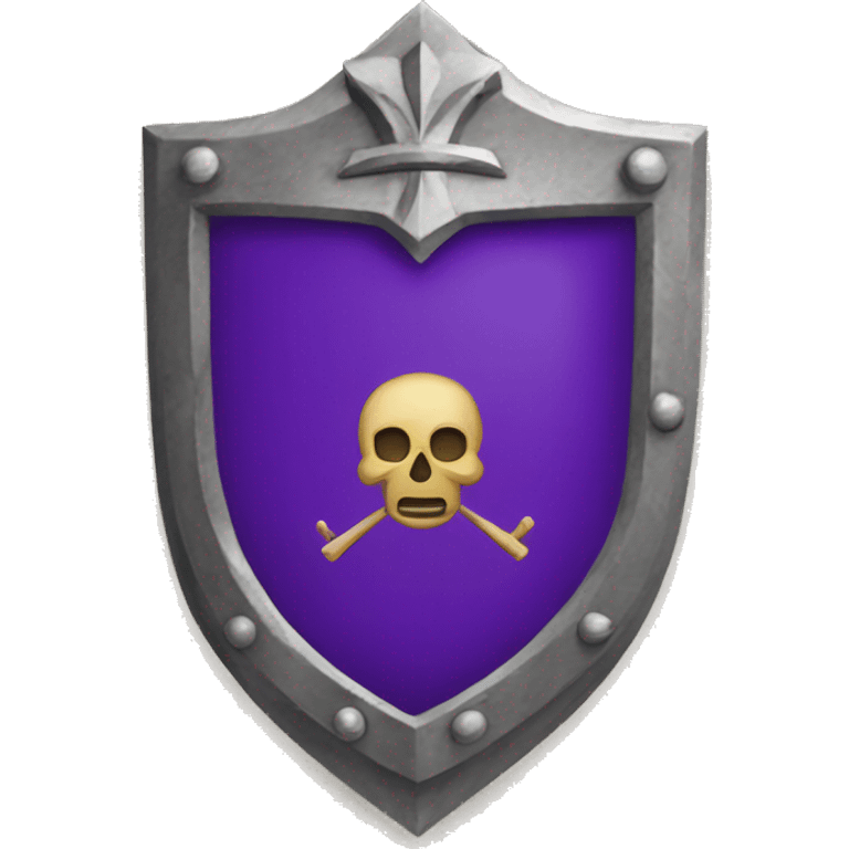 escudo morado emoji