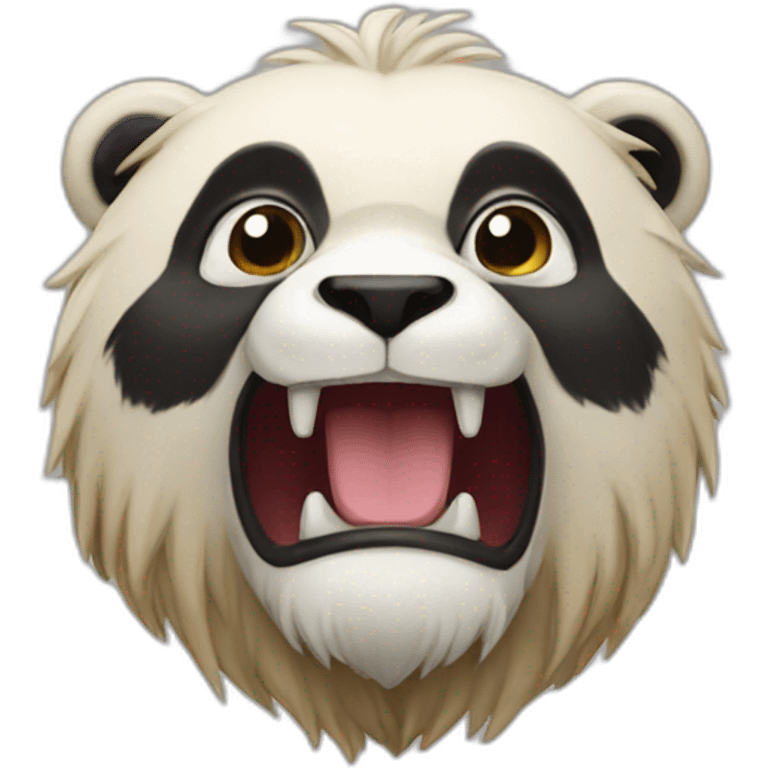 Lion panda emoji