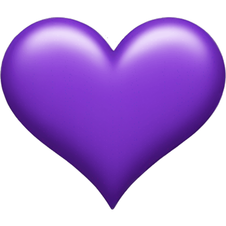 purple heart emoji emoji