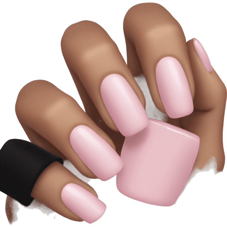 Light pink nails emoji