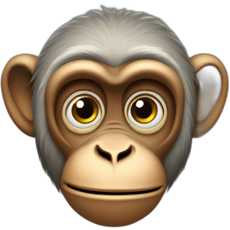 Confused monkey  emoji