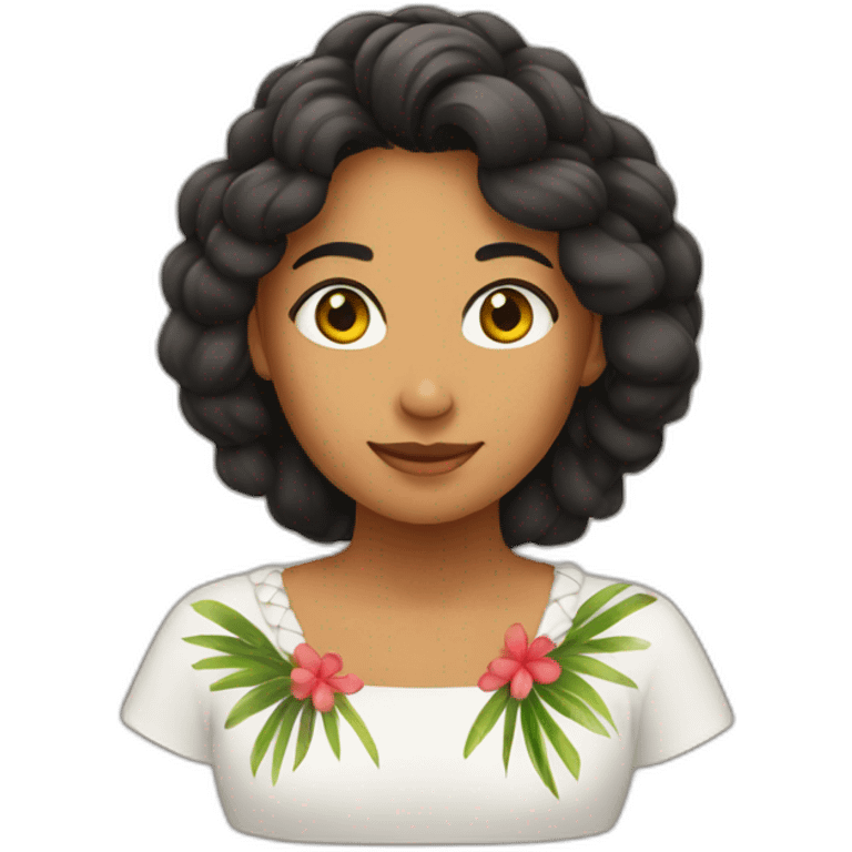 Tahitienne  emoji