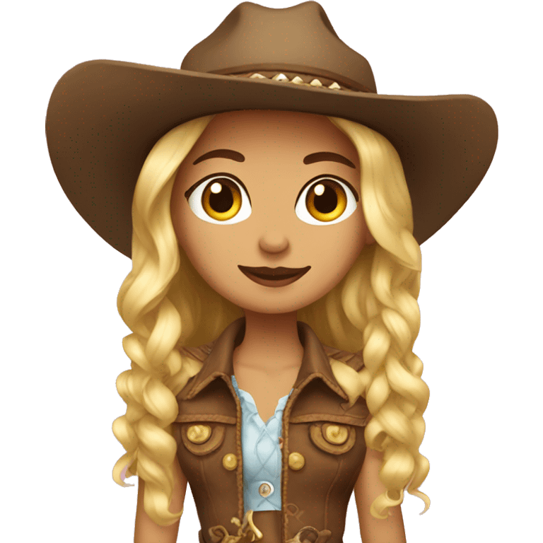 Western girly emoji