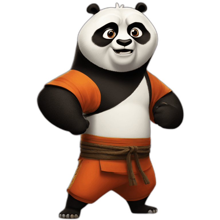 Kung fu panda emoji