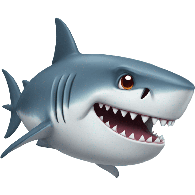 shark monster emoji