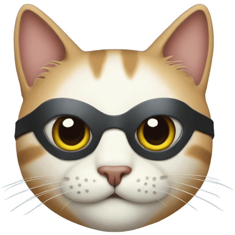 cat with mask emoji