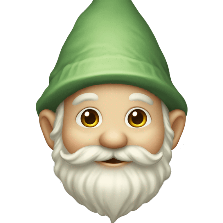 Cute vintage gnome emoji