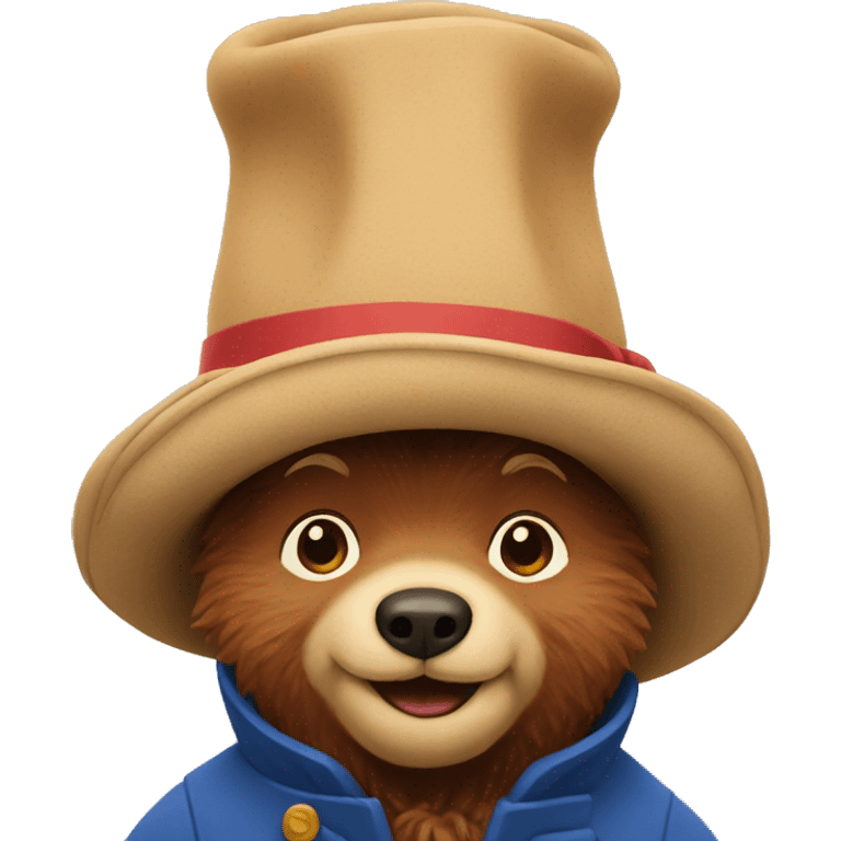 Paddington with buns emoji