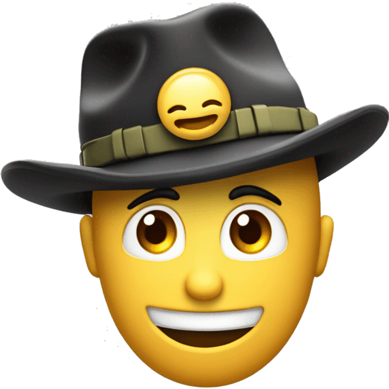 crie um emoji de boné mostrando um joinha com o dedo indicador, emoticon com renderização 3d de chapéu royalty emoji