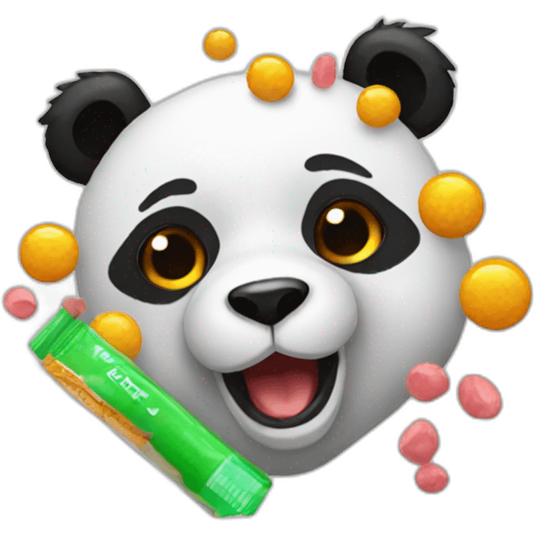 panda on drugs emoji