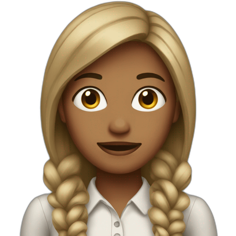 single woman in a country emoji