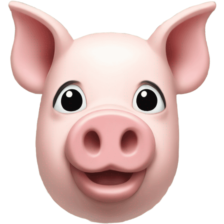 Pig with money coming out of ears emoji