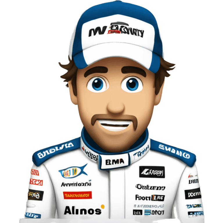 fernando alonso winning in 2005 emoji