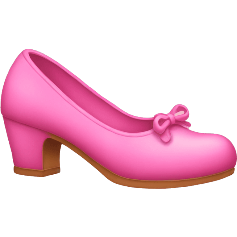 Pink shoes emoji