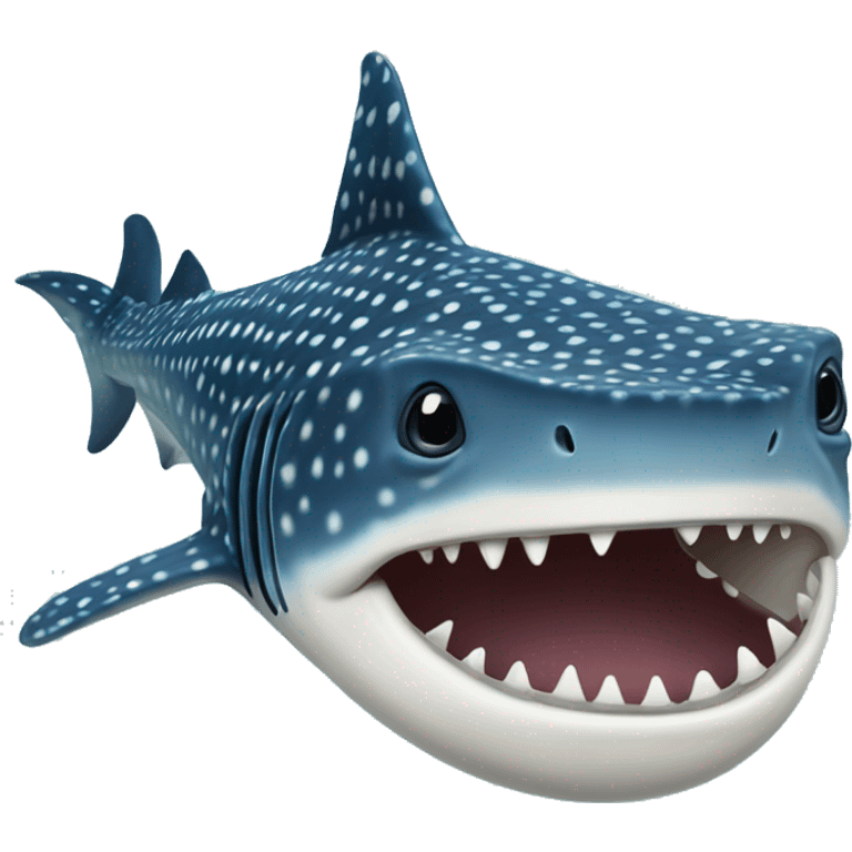 Rhincodon typus whale shark emoji