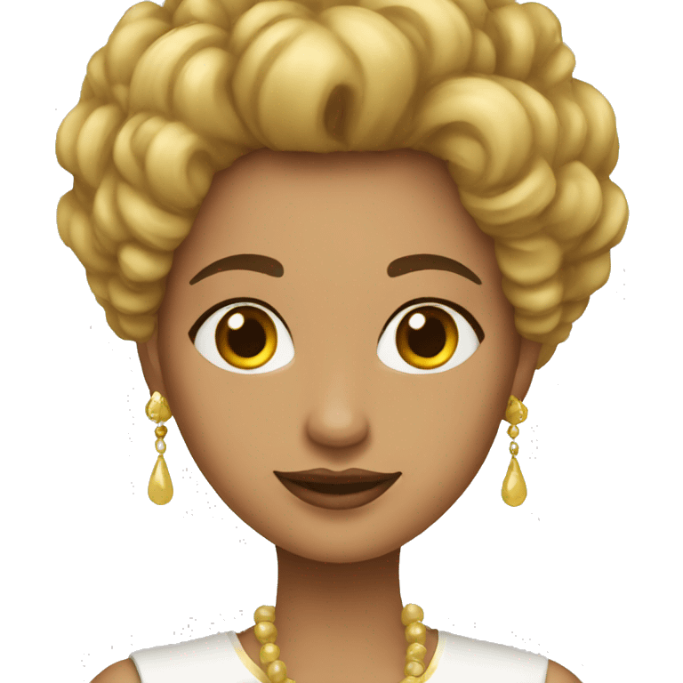 abogada mujer elegante  emoji