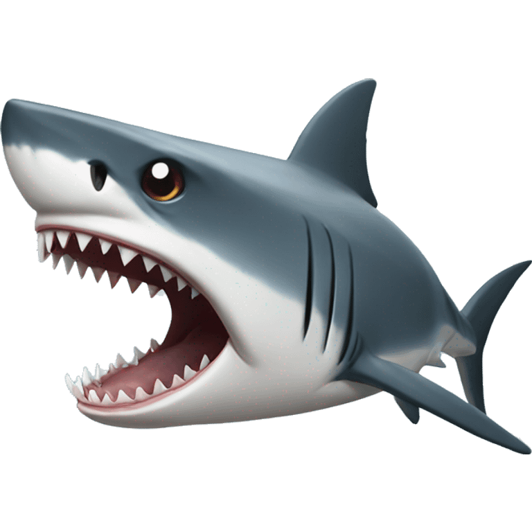 Shark hungry emoji