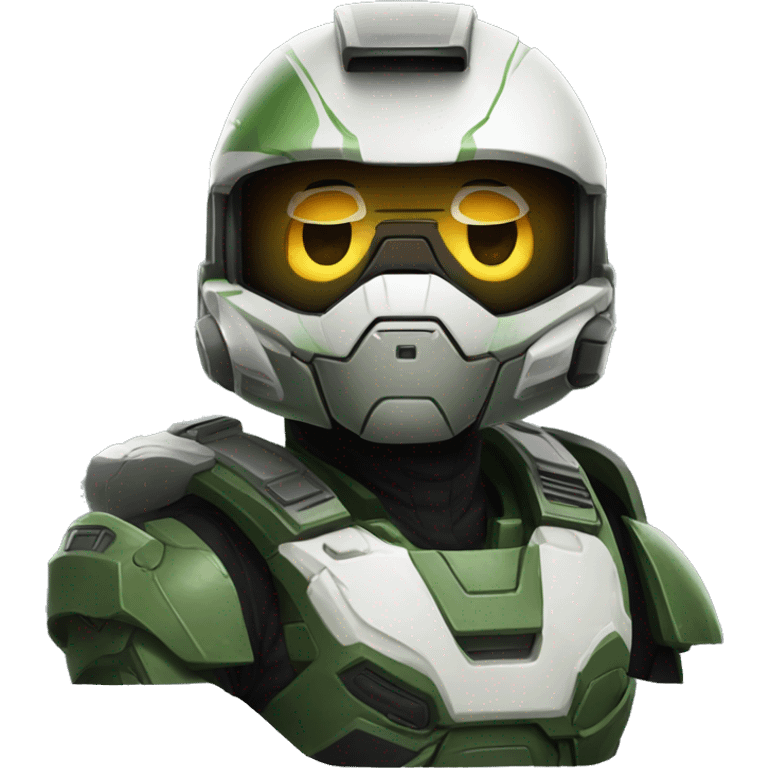 Panda halo master chief emoji