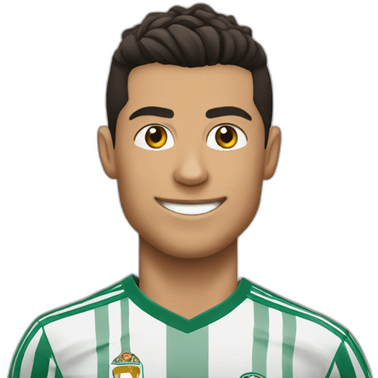 Cristiano Ronaldo the footballer emoji