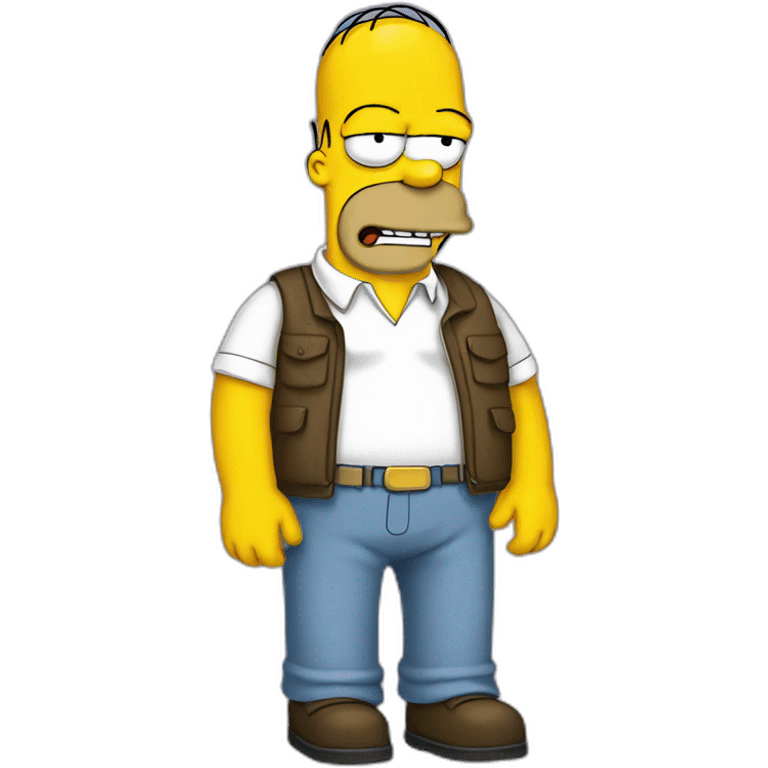 Homer simpson costume emoji