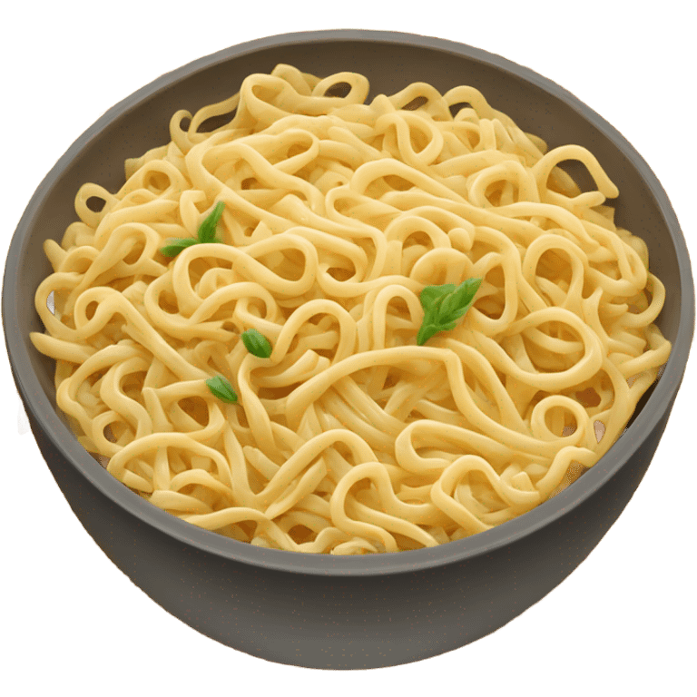 Big bowl of noodles emoji