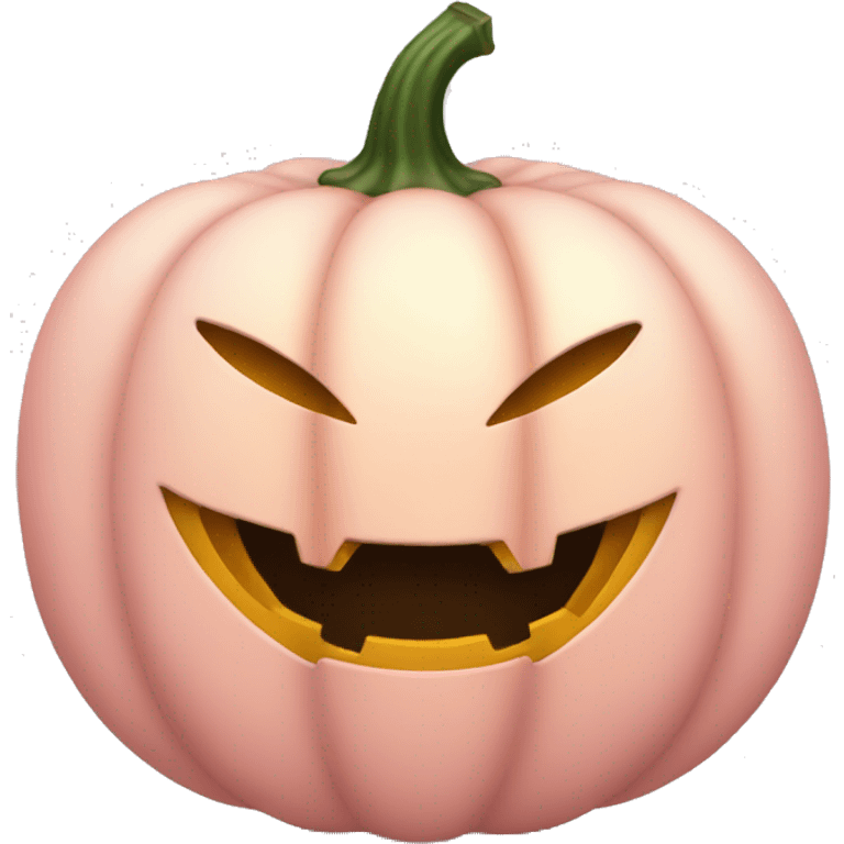 Light pink Pumpkin  emoji