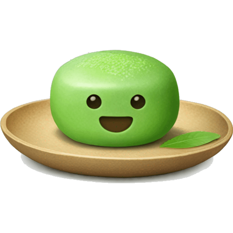 matcha mochi emoji