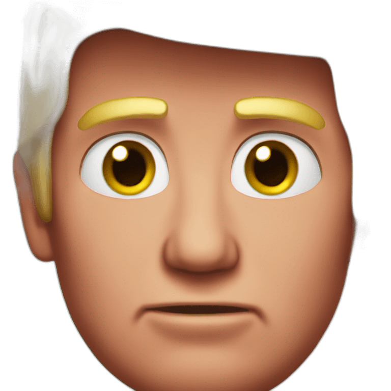 donald trump red skin emoji