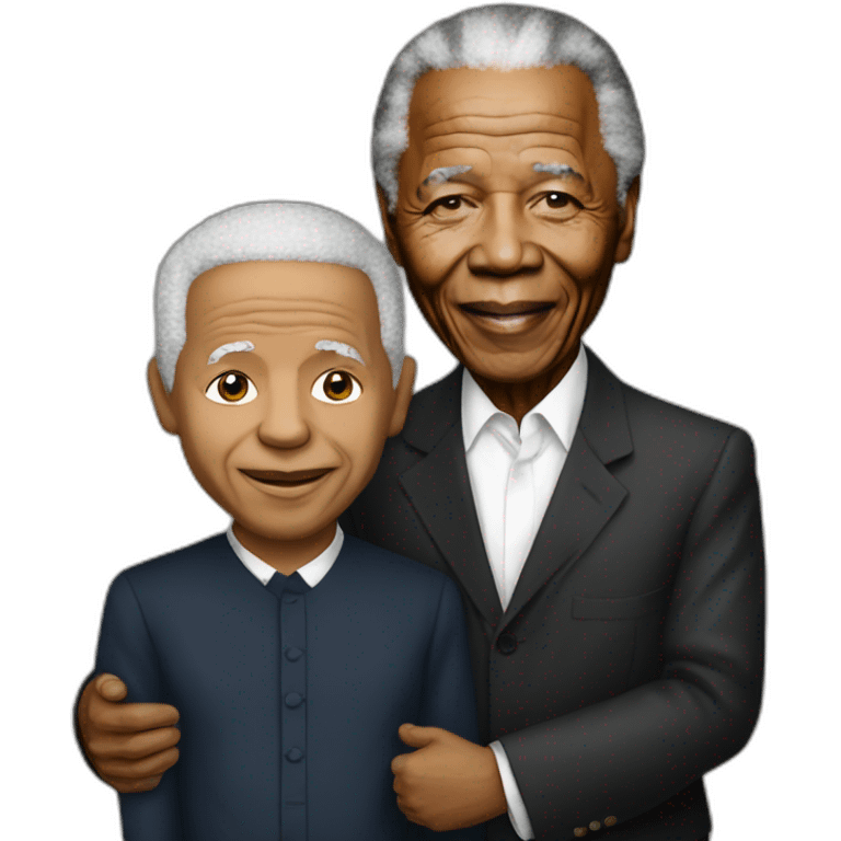 Zemmour avec nelson Mandela  emoji