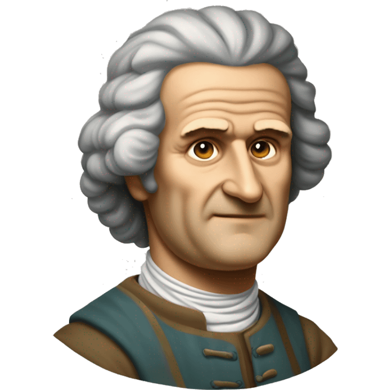 Jean-Jacques Rousseau, Genevan philosopher emoji