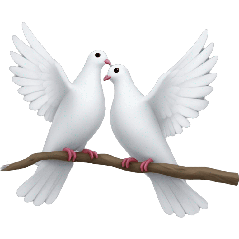 Doves emoji