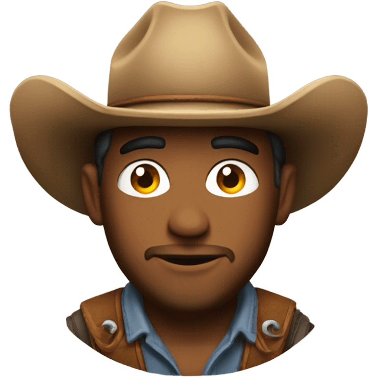 Wild bore in a cowboy hat  emoji