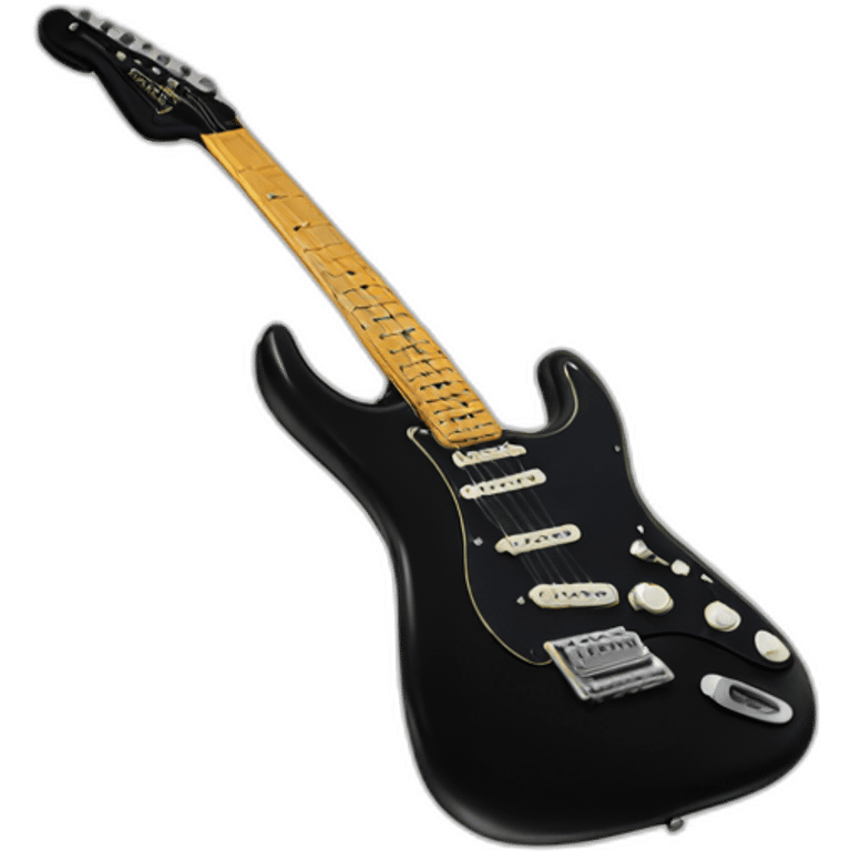 Black Stratocaster emoji